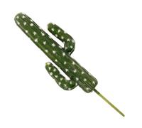 Alipis Simulation Green Cactus Large Fake Cacti for Aquarium Garden Micro Landscape DIY Decoration Realistic Artificial Plant for Terrariums Fairy Gardens and Potted Displays