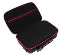 Alipis Small Camera Bag Travel Camera Bag Portable Organizing Digital Devices with Handle Eva Oxford Cloth Foam Padded Hard Shell Case Cuttable Sponge Grids on The Go