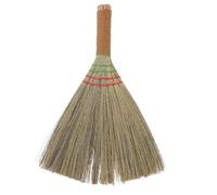 Alipis Small Handheld Broom with Easy and Maintenance for Desktop Cleaning Made of Grass Portable Table Dust Brush for Sweeping Crumbs and Dust for Kitchen and Office Use