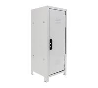 Alipis Small Locker: Cosmetic Storage Box with Compartments - Iron Storage Organizer Money Safe and Cash Box for Desk and Vanity Use