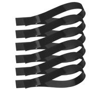 Alipis Snare Drum with Smooth Vibration Transfer 6pcs Universal Fit Wire Support Straps Made of Sturdy Pet Material for Black Snare Drums, for Marching and Professional Use