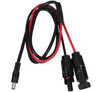 Alipis Solar Connector to Dc 5.5mm Cable Adapter for Solar Panels and Devices Copper Wire with Pvc Insulation Efficient and Versatile Panel Conversion Adapter Cable for Renewable Energy