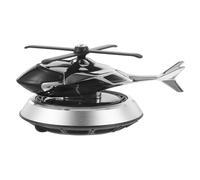 Alipis Solar Helicopter Car Air Freshener Sustainable Aromatherapy Ornament for Interior Cars Stylish Decoration with Solar Power Fragrance Personalization Dashboard