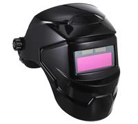 Alipis Solar Rechargeable Auto-dimming Welding Helmet with Adjustable Shade Electric Arc Welding Protective Mask for Solar Welders Face Screen for Metalwork Safety