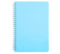 Alipis Spiral Notebook for Work and School Smooth Writing Coil Journal with Sectioned Weekly Planner PP and Paper Material Portable Note Taking Pad for Campus and Office Use