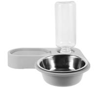Alipis Stainless Steel Cat Feeder Dispenser with No Turnover Design and Corner Folding Feature, Dishwasher Safe Travel Bowl for Pets Suitable for Home and Car Use