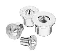 Alipis Stainless Steel Dowel Pin Assortment Woodworking Center Transfer Tool for Accurate Drill Alignment Cabinet Bookshelf Positioning DIY Dowels