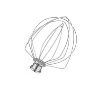 Alipis Stainless Steel Electric Whisk Mixer Attachment Compatible for Knww Wire Efficient Egg Beater Frother Kitchen Tool for Mixing Sauces Beverages Pancake Batter with Comfortable Grip