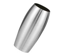 Alipis Stainless Steel Flower Vase Multipurpose Metal Hydroponic Planter for Floor Tabletop Silver Floral Container for Home Wedding Hotel Decor