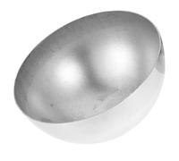 Alipis Stainless Steel Hemisphere Gazing Ball Mirror for Garden Wall Decor | Chic Design, Reflective Surface, Polished Silver Finish, Suitable for Garden and Professional Photos