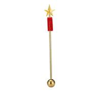 Alipis Stainless Steel Music Conductor Baton with Detachable Design and Dazzling Appearance, Safe to Use Musical Instrument Accessory for Celebration and Marching Band Conductors