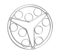Alipis Stainless Steel Pot Rack Egg Steam Rack for Pan Cooking Kitchen Cookware Household Steaming Holder Function for Organizing Pots and Pans in Spaces