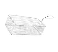 Alipis Stainless Steel Snack Basket - 8.2 X 3.9 X 2.4 Inches Frying Basket for Home and Restaurant Use Perfect for Serving Chips and Fried Foods