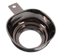 Alipis Stainless Steel Square Wide Mouth Funnel for Fast Liquid Transfer Oil and Jam Filling Tool with Large Multipurpose Kitchen Funnel for Bottles and Jars Black