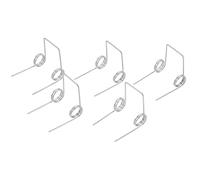Alipis Stainless Steel Torsion Spring Kit and Water Kettle Repair 5pcs Versatile Springs for Electric Kettle Lid and Crafting Projects