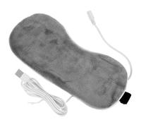 Alipis Steam Warm Eye Mask USB Charging Heated Eye Masks with Washable Polyester Cover and Hot Compress Function Soft 3D Contoured Nose for Home Relaxation and Sleep