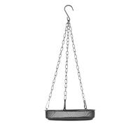 Alipis Steel Hanging Bird Feeder Comfortable Hand Feeling for Small Birds and Canaries Mesh Design, Fine Polishing for Garden and Yard Use