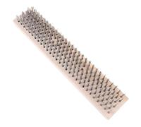 Alipis Steel Wire Brush Stiff Bristles Patio Cleaning Moss Remover for Garden Weed Scraper Outdoor Deck and Road Surface Descaling Rust Removal Tool