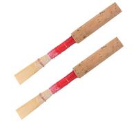 Alipis Stylish 2Pcs Replacement Oboe Reeds Natural Reed Material High Durability Instrument for Woodwind Instruments Practice Sessions and Performances