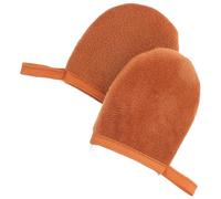 Alipis Tanning Mittens for Body Lotion Application with Soft Plush Texture, 2 Pieces Reusable Mitts for Sun Protection and Skin Care