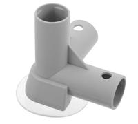 Alipis Tee Connector for Playpen, Playpen Replacement Fittings, Y-Shaped 3 Way Plastic Silicone Tube Connector with Suction Cup, Bedroom Living Room