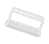 Alipis Test Tube Rack Laboratory Test Tube Holder Stand Transparent Organizer for Scientific Research Educational Use