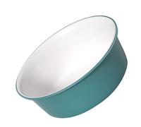 Alipis Thickened Portable Plastic Washbasin with Dual-color Design Storage Basin for Bathroom and Kitchen Multi-functional Dish Basin for Household Cleaning and Laundry Medium