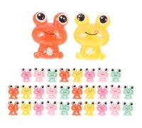 Alipis Thumbtacks for Marking Locations on Maps and Geography Lessons 30pcs Resin Frog Shaped Assorted Colour Push Pins Easy to Store Wear-resistant Map Push Pins