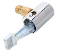 Alipis Tire Inflator Hose Female Adapter Brass Locking Air Chuck Screw-on Vehicle Compressor Pump Accessory for Car and Motorcycle Tire Inflation