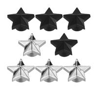 Alipis Tire Valve Stem Caps with Easy Installation and Firm Consistent Performance Stainless Steel 8pcs Star Shape Stylish Design for Vehicles and