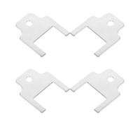 Alipis Toilet Paper Dispenser Accessory Roll Paper Dispenser Supply Iron 4pcs for Public Restrooms Schools Subways