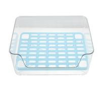 Alipis Toilet Portable for Suitable Training Living Room for Garden and Plastic Potty Litter Box Lightweight Random Color Rabbit Small Pets Pet like Chinchillas Rats Use