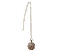 Alipis Train Pocket Watch with Chain Hollow Steampunk Quartz for Men Women Unique Train Head Design Accurate Timekeeping for Christmas Graduation and Birthdays