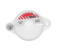 Alipis Transparent Gate Valve Lock Safety Device for Industrial Water Valves Installation Unauthorized Operation Prevention for Faucet and Pipeline Protection
