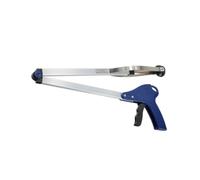 Alipis Trash Picker 83cm with Rubber and Aluminum Alloy Construction, Multi-purpose Foldable Grabber Reach Extender Tool for Picking up Litter and Rubbish in Office and School