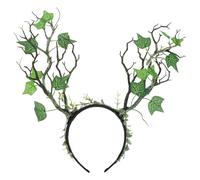 Alipis Tree Branch Antler Headband: Elf Costume Headdress for Women - Steampunk Party Headband - Witch Fairy Festival Photo Prop for Halloween Masquerade