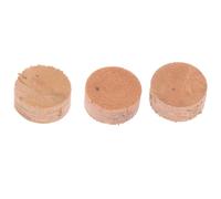 Alipis Tuba Water Key Replacement Cork Pads for Repairing and Maintaining Brass Instruments Trimmed to Fit Most Tuba Models 3pcs Made from Natural Cork Wood