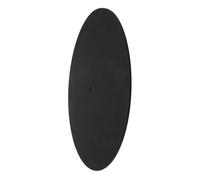 Alipis Turntable Mat Felt Disc Thick Black with Anti- Absorption for Vinyl Record Players at Home