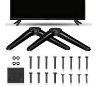 Alipis Tv Base Stand: 2pcs Universal Tabletop Television Base Replacement with Screws - Easy Installation for 32/40/49/50/55 Tv