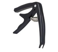 Alipis Ukulele Guitar Capo Abs Universal Clip for Acoustic and Ukulele Guitars Black Capo Accessories for Acoustic Instruments