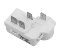 Alipis Universal 4-pin Refrigerator Starter Relay with Ptc Overload Protector, Compressor Protection Relay Kit for Freezer and Fridge Replacement Zhb40-105p15