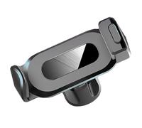 Alipis Universal Car Phone Holder Arch Bracket with Soft Black Silicone for Air Vent Mount, Compatible with Most Smartphones, Car On-board Phone Stand for Secure Hands-free Driving