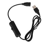Alipis USB Fan Extension Cable with Inline on Button, Male to Female