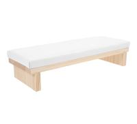 Alipis Versatile Nail Hand Rest Stand Sturdy Wooden Base Artificial Leather Cushion Elegant and Simple Design Home DIY Nail Salons Comfortable Arm Rest