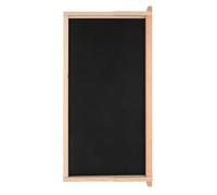 Alipis Versatile Pine Wood Beehive Frame Holder for Beekeeping, Efficient Black Plastic Bee Frame Rack for Honey Harvesting and Observation by Hobbyist Beekeepers