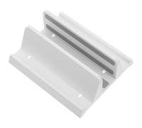 Alipis Vertical Laptop and Tablet Stand 3-In-1 Adjustable Width ABS Holder with Single Slot, Universal Desktop Mount Base for Home Office Use