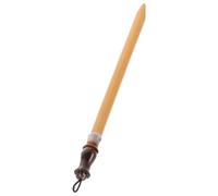 Alipis Vintage Bamboo Calligraphy Dip Pen with Flat Tip, Easy Ink Flow Control and Reduced Ink Wastage, for Drawing and Pottery Shaping, Rustic Style Ceramic Clay Tool