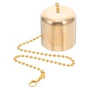 Alipis Vintage Brass Candle Snuffer Cap Heat-Resistant Metal Flame Extinguisher for Oil Lamps Wine Bottles Multi-use Snuffer Cover for Candle Lovers Home Decor