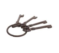 Alipis Vintage Cast Iron Key Wall Pendant for Rustic Home Decor and Farmhouse Decor, Coffee Colour with Antique Style, Wall Sculpture for Bars or Country Garden Settings
