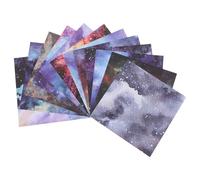 Alipis Vintage Craft Papers Easy to Write and Fold Decorative Background Paper 12 Pcs for Scrapbooking and Manual Projects Suitable for Ledger and Card Making